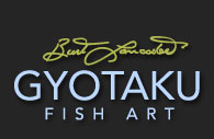 Burt Lancaster Gyotaku Fish Art